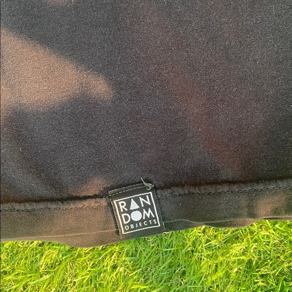 Random Objects ‘Peace Is Simple’ Black T Shirt - Picture 3 of 7